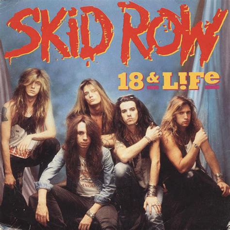 skid row eighteen and life video